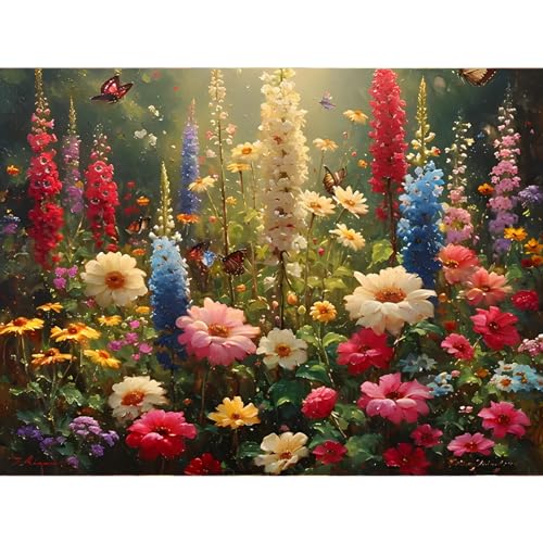 MAXBYE DIY Diamond Painting Set für Erwachsen, Blume 5D Diamant Painting Bilder Kinder, Diamond Art Painting Kit für Home Wand Décor 40x30cm von MAXBYE