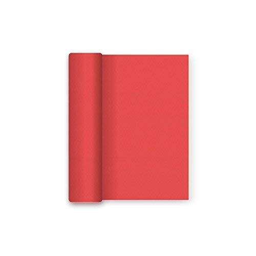 Weihnachtspapiertischdecke mit wasserdichter Folie - Rot - 1,2 x 5 m von MAXI PRODUCTS