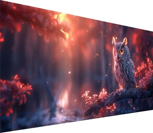 Diamond Painting XXL 100x200cm, Diamond Painting Erwachsene Eule, DIY Basteln Erwachsene Blume, Full Diamant Kunst Malerei Stickerei Set, Painting für Deko Wohnzimmer und Wanddeko Geschenke L-1877 Diamond Painting XXL 100x200cm, Diamond Painting Erwachsene Eule, DIY Basteln Erwachsene Blume, Full Diamant Kunst Malerei Stickerei Set, Painting für Deko Wohnzimmer und Wanddeko Geschenke L-1877 von MAYINGOU