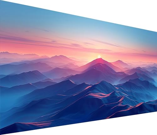 Diamond Painting XXL 60x120cm, Diamond Painting Erwachsene Berg, DIY Basteln Erwachsene Sonnenuntergang, Full Diamant Kunst Malerei Stickerei Set, Deko Wohnzimmer und Wanddeko Geschenke 0-8429 Diamond Painting XXL 60x120cm, Diamond Painting Erwachsene Berg, DIY Basteln Erwachsene Sonnenuntergang, Full Diamant Kunst Malerei Stickerei Set, Deko Wohnzimmer und Wanddeko Geschenke 0-8429 von MAYINGOU