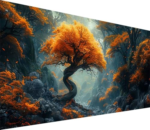 Diamond Painting XXL 70x140cm, Diamond Painting Erwachsene Baum, DIY Basteln Erwachsene Pflanzen, Full Diamant Kunst Malerei Stickerei Set, Deko Wohnzimmer und Wanddeko, Geschenke für Frauen S-7740 Diamond Painting XXL 70x140cm, Diamond Painting Erwachsene Baum, DIY Basteln Erwachsene Pflanzen, Full Diamant Kunst Malerei Stickerei Set, Deko Wohnzimmer und Wanddeko, Geschenke für Frauen S-7740 von MAYINGOU