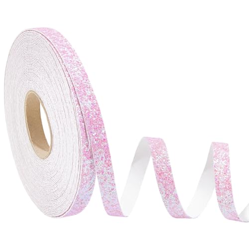 MAYJOYDIY 10m Rosa Glitzerband 9mm Pailletten Funkelndes Perlglanzband Ballonschnur Glänzend Für Geschenkverpackungen Geburtstagsfeiern Festivals Kunsthandwerk Dekor Floristen Blumendekoration MAYJOYDIY 10m Rosa Glitzerband 9mm Pailletten Funkelndes Perlglanzband Ballonschnur Glänzend Für Geschenkverpackungen Geburtstagsfeiern Festivals Kunsthandwerk Dekor Floristen Blumendekoration von MAYJOYDIY