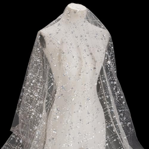 MAYJOYDIY 90×130cm Beigefarbener Glitzer Pailletten Netzstoff Tüll Spitze Stoff Quadratischer Bestickter Tüllstoff Karierter Netzstoff Vergoldeter Spitzenstoff Für Hochzeitsempfänge Party Kostüm Dekor MAYJOYDIY 90×130cm Beigefarbener Glitzer Pailletten Netzstoff Tüll Spitze Stoff Quadratischer Bestickter Tüllstoff Karierter Netzstoff Vergoldeter Spitzenstoff Für Hochzeitsempfänge Party Kostüm Dekor von MAYJOYDIY