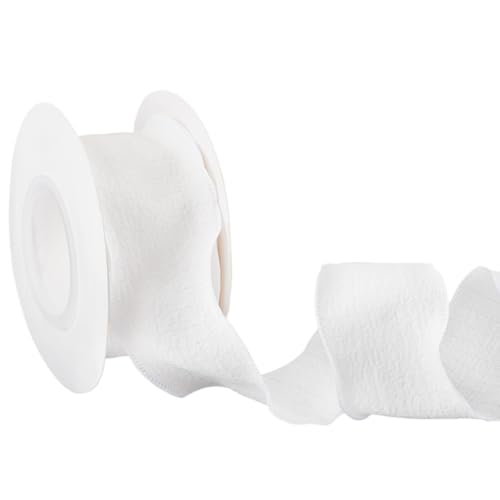 MAYJOYDIY 9m Weißes Gingham Band Mit Rüschenrand 40mm Faltiges Rüschenband Plissiertes Gurtband Aus Polyester Für Blumen Geschenkverpackungen Einladungen Blumensträuße Kleidung Dekoration MAYJOYDIY 9m Weißes Gingham Band Mit Rüschenrand 40mm Faltiges Rüschenband Plissiertes Gurtband Aus Polyester Für Blumen Geschenkverpackungen Einladungen Blumensträuße Kleidung Dekoration von MAYJOYDIY