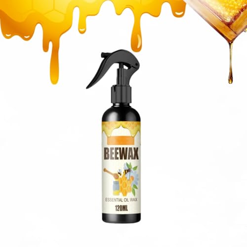 Natürliches Mikromolekularisiertes Bienenwachsspray, Ouhoe Bienenwachs-Möbelpolitur Und -Reiniger, Bienenwachsspray Für Böden Und Möbel, Bienenwachsspray-Reiniger (1) von MAYYOONA