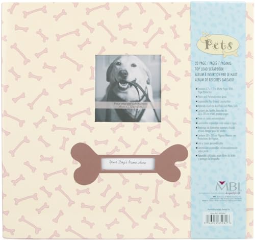 Mbi Pet Post Bound Album W/Window 12x12-Dog by MBI von MBI