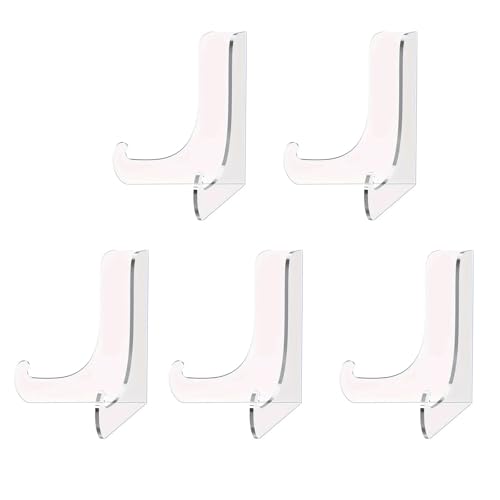 MCAOAL 5pcs Acryl Staffelei Displayständer Zum Halten Von Bildrahmenzeitschriften Postkarten Und Dekorationsplatten Halterdekoration von MCAOAL