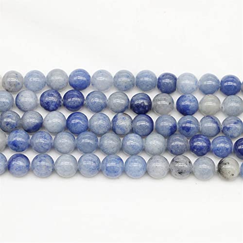 Kristall-Zubehör for Selbermachen, Naturstein, blauer Urin, lose Perlen, runde Perlen, DIY-Armband-Zubehör, halbfertige Perlen xiaguolingsm(10mm) von MCQWOMFQAK