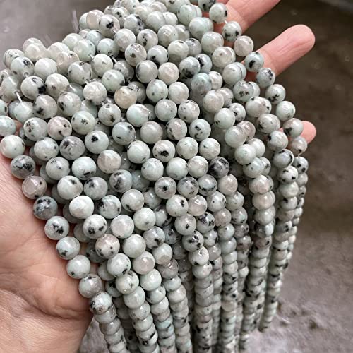 Kristallzubehör DIY Naturstein verstreute Perlen Tianshan Saphir Kugel Armband halbfertig DIY Schmuckzubehör xiaguolingsm(12mm) von MCQWOMFQAK