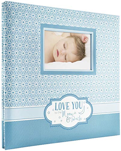 MCS Moon and Back Expandable Zehn 30,5 x 30,5 cm Scrapbook-Seiten, blau von MCS