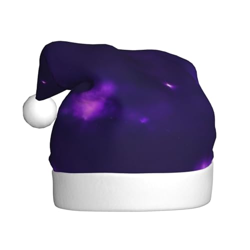 Magische Galaxie, Himmel, Weihnachtsmütze, Weihnachtsmütze, lustige Hüte für Erwachsene, Party-Kostüm-Zubehör von MDATT