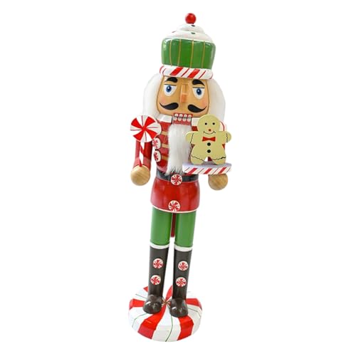 MDHQ Patriotische Nussknacker aus Holz, Soldatenfigur, patriotische Stile, Nussknacker, Soldat, Ornament, Holzfigur, Weihnachtsdekorationen von MDHQ