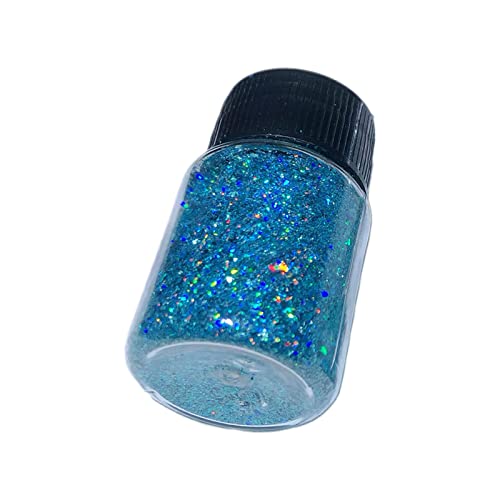 Pailletten Art Decor Sparkles Flakes Holographisch-klobige feine Pulvermischung für Epoxidharz Kosmetik von MDHQ