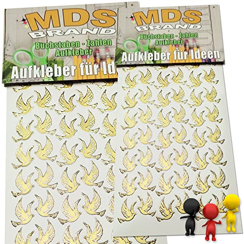 MDS Brand Katholisch Aufkleber zum beschriften von Kerzen 2/st für Hochzeitskerze, Taufkerzen, Kommunionkerzen oder dankeskarten, einfach zum basteln und gestalten (Kirche-9) von MDS Brand