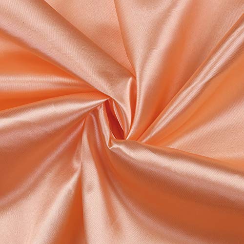 mds Charmeuse Braut-Satin-Stoff für Hochzeitskleid, Mode, Handwerk, Kostüme, Dekorationen, seidiger Satin, 111,8 cm Abstand. von MDS-MEGADECORSUPPLY