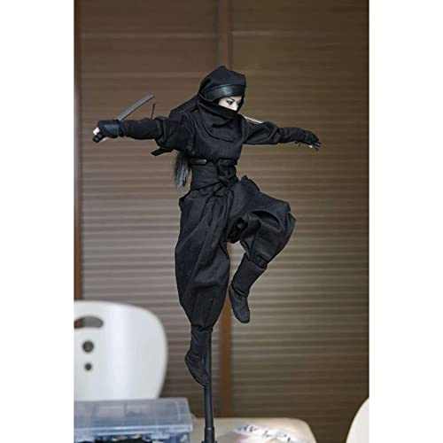 MDybf Puppenkleidung Für Weibliche Figuren Im Maßstab 1:6, Weibliches Ninja-kostümset, Anwendbar Auf Kleidung Für 12-Zoll-weibliche Puppen(Color:A) von MDybf