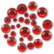 Acryl-Strasssteine flach rot 250 Stück ME61836 von ME-Hobby