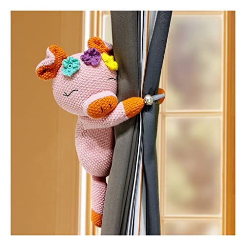 MEACEYR Vorhang Clips deko 1 Paar Cartoon Tier Vorhanghalter Vorhang Holdbacks Kinderzimmer Schlafzimmer Dekoration Zubehör Vorhang Schnalle Curtain Clips von MEACEYR