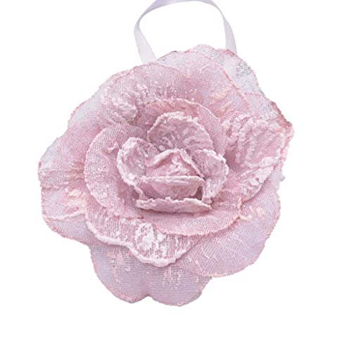 MEACEYR Vorhang Clips deko EIN Paar Stoff Blume Magnetischer Vorhang Raffhalter Vorhang Clips Schnalle Für Home Office, Hochzeit Geburtstag Party Dekorativ Curtain Clips von MEACEYR