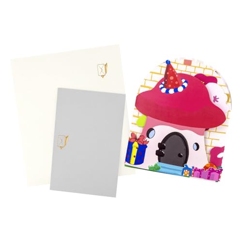 MEAKTSMI Creative 3D Popup Cats Birthday Card Begrüßungskarte Accessoire Verleiht Jeder Geburtstagsfeier Spaß Und Überraschung von MEAKTSMI