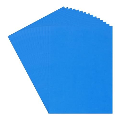 MECCANIXITY 30 Blatt dunkelblauer Karton, 50,8 x 38,1 cm, 200 g/m²/34 kg dickes Druckerpapier für Bastelarbeiten, Einladungen, Kartenherstellung, Scrapbooking, Zeichnen von MECCANIXITY