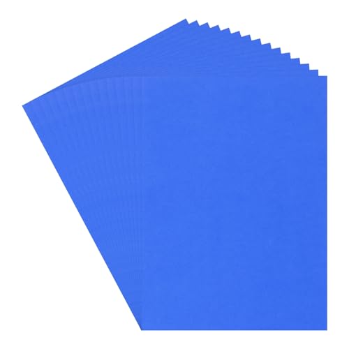 MECCANIXITY 30 Blatt marineblauer Karton, 50,8 x 38,1 cm, 200 g/m²/34 kg dickes Druckerpapier für Bastelarbeiten, Einladungen, Kartenherstellung, Scrapbooking, Zeichnen von MECCANIXITY