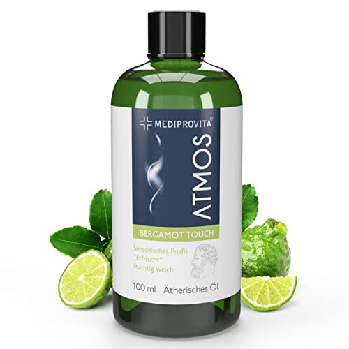 Ätherische Öle Bergamot Touch 100ml Naturrein für Aroma Diffuser Öl extrem ergiebig Bio Aromaöl Öl Duftöl Diffuser Aromatherapie Raumduft von MEDIPROVITA