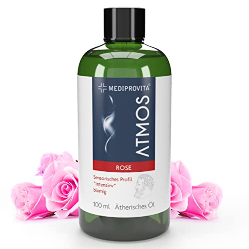 Ätherische Öle Rose 100ml Naturrein für Aroma Diffuser Öl extrem ergiebig Bio Aromaöl Öl Duftöl Diffuser Aromatherapie Raumduft von MEDIPROVITA