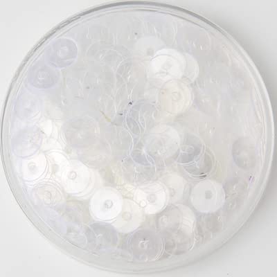 MEEDY 3mm 4mm 5mm 6mm Flache Runde PVC Lose Pailletten Paillettes Nähmaterial, Bekleidungszubehör, Pailletten für Konfetti Basteln Bekleidungszubehör von MEEDY