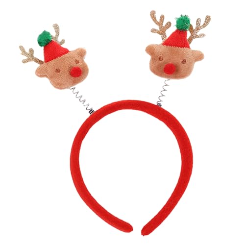 MEELYHOME Niedliche Weihnachts-Haar-Accessoires verleihen Ihrem Look einen Hauch von Urlaub. Größe: Weihnachtsmütze und Weihnachtsbaum-Designs, einfach zu tragen und zu entfernen von MEELYHOME
