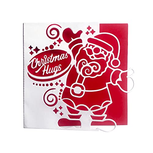 Weihnachtsmann-Stanzformen für Grußkarten, Karten, Scrapbooking, Alben von MEIBAOGE