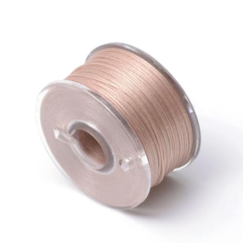 MEIFULLE 50 Yards/Rolle, 0,1 mm, speziell beschichteter Polyesterfaden für Rocailles-Perlen, Schmuck, Schmuckband, Zubehör zum Herstellen von Armbändern von MEIFULLE