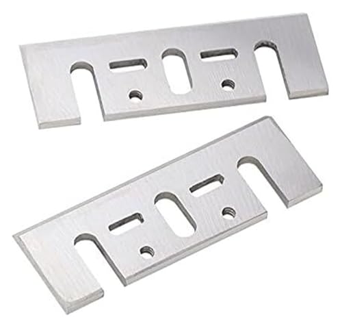 Hobelmesserklingen, 2 Stück, 80 x 29 x 3 mm, elektrische Hobelklingen for F1900B Hobelmesserklingen, Holzbearbeitungswerkzeuge, Elektrowerkzeug-Zubehör von MEMEM