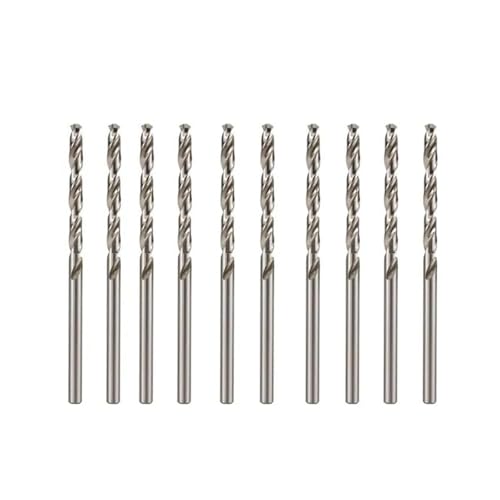 Twist Drill Bit10pcs High Speed Steel Mini Twist Drill Bit Set For Rotary Tool Wood/Metal Hole Cutter Mini Drill,10pcs 0.7mm von MEMEM