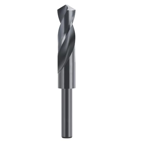 Twist Drill BitDrill Bit 1pc Reduced Shank HSS Twist Drill Bit For Wood/Metal Nitride Coated Hole Cutter(13.5mm) von MEMEM