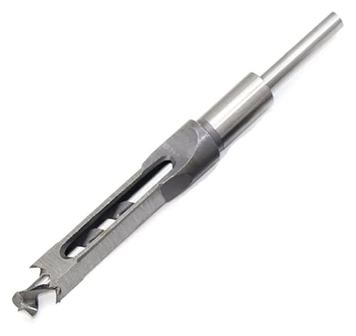 Twist Drill BitDrill Bit HSS Twist Drill Bits Tools Set Square Auger Mortising Chisel Drill Set Square Hole Extended Saw Tools(15mm) von MEMEM