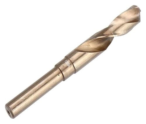 Twist Drill BitDrill Bit M35 HSS-Co Cobalt Twist Drill Bit 1/2 Inch Reduced Shank Drill Bit for Metal Stainless Steel Drilling-19mm(13.5mm) von MEMEM