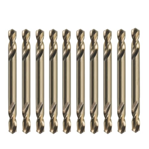 Twist Drill BitM35 Cobalt Double Ends Drill Bits HSS-CO Twist Drill Bit For Stainless Steel(3.2mm 10pcs) von MEMEM