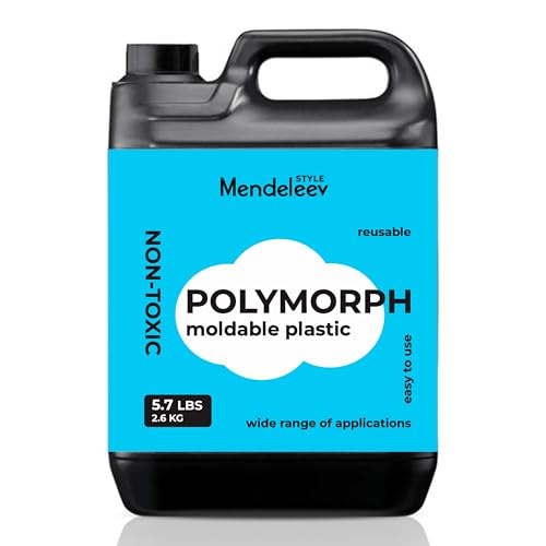 2,6 kg polymorphe, formbare Kunststoffperlen, Schmelzpellets von MENDELEEV STYLE