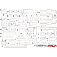 PLA Navy Shandong - Paint Masks von MENG Models