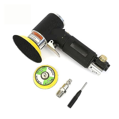 Nassschleifer Mit 1/2/3 Zoll Pad Mini Air Sander Pneumatische for Auto Polieren High Speed ​​Air Powered Polierer Air Werkzeug Maschine Einfacheres, besseres und schnelleres Polieren(Black air sander) von MERHOVO