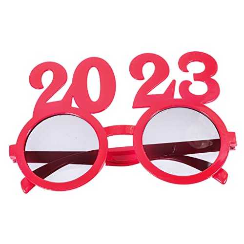 MERRYHAPY 1 Paar 2023 Digitale Brille Partygeschenke Für Das Neue Jahr Fotogeschenke Neujahrsparty Brillengestell Modebrillen Für Damen 2023 Silvesterpartydekore Silvester Brille Funkeln Stk von MERRYHAPY