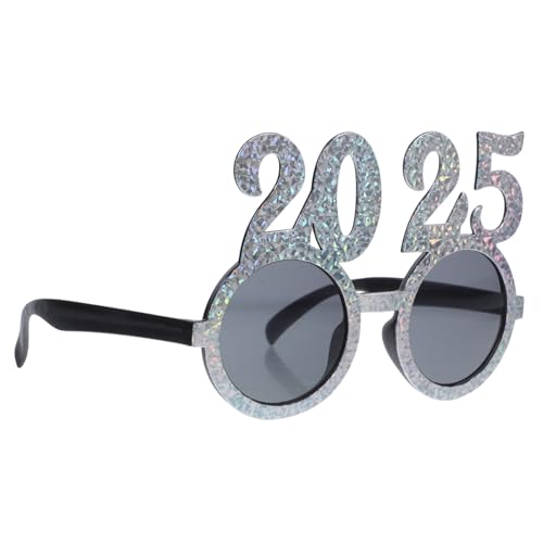 MERRYHAPY 1 Paar 2025 Brille Silvester Brille Brillen Für Das Neue Jahr 2025 Partybrillen Der Klasse 2025 Neujahrsbrille 2025 Partyzubehör Für Silvester 2025 Silvesterbrille 2025 Abs von MERRYHAPY