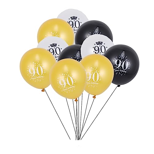 MERRYHAPY 15 Stück Konfetti Luftballons Pastellfarben Dekorative Partyballons Für Geburtstagsfeiern Jubiläen Und Besondere Anlässe Luftballon Zubehör Für Unvergessliche Feiern von MERRYHAPY