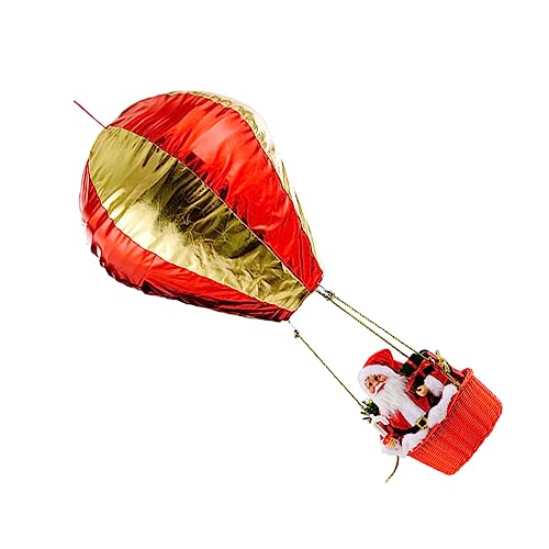 MERRYHAPY 1Stk Weihnachts-Heißluftballon Decke heiß große weihnachtsverzierungen weihnachts party weihnachts luftballons Weihnachtsparty-Dekoration hängende Decke Weihnachtsdekor Stoff von MERRYHAPY