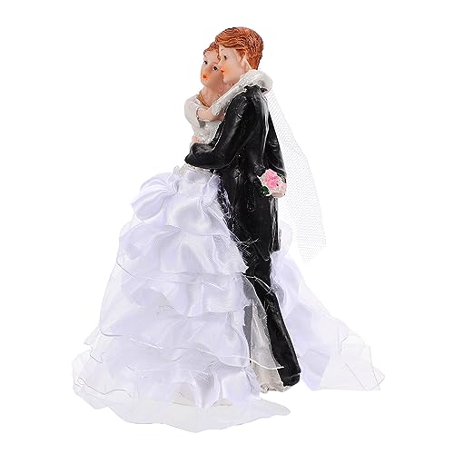 MERRYHAPY 1pc Hochzeit Backkuchen -dekor Party Tanzpaar Model Schreibtisch Ornament (typ A) von MERRYHAPY