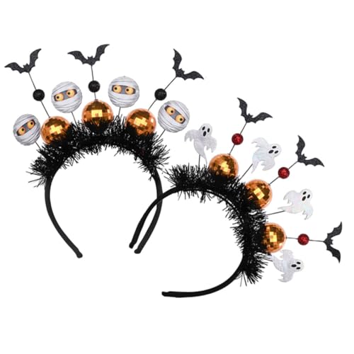 MERRYHAPY 2St Halloween-Stirnband Halloween-Elemente-Stirnband Party verkleiden sich Haarreifen fasching kopfbedeckung fasching kopfschmuck Party-Stirnband Haarpflegezubehör ， von MERRYHAPY