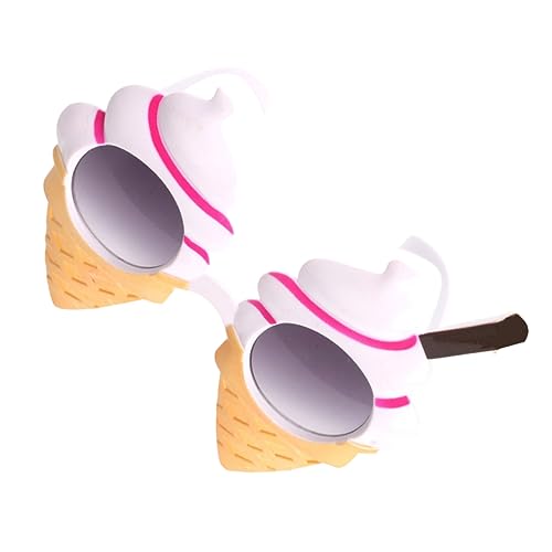 MERRYHAPY 2st Lustige Brille Strandparty-brille Kinderparty-brille Cosplay-party-brille Herz Brille Klare Gläser Personalisierte Brille Geburtstagsbrille Gänseblümchen-sonnenbrille Eisgläser von MERRYHAPY