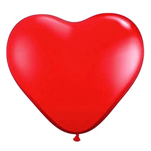 MERRYHAPY 50 Stück Herzförmige Latexballons 12 Rot Perfekte Party Dekoration Für Geburtstagsfeiern Hochzeiten Und Besondere Anlässe Luftballons Für Unvergessliche Momente von MERRYHAPY