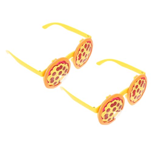 MERRYHAPY 6 Stk Pizza-Party-Gläser geburtstag sonnenbrille Pizza-Kostüm Brille für frauen Pizza Party Weihnachtsbrille lustige schnapsgläser lustige brillen Partybrille Cosplay-Party-Brille von MERRYHAPY